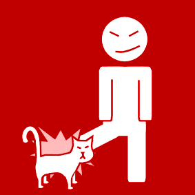 kick the cat
